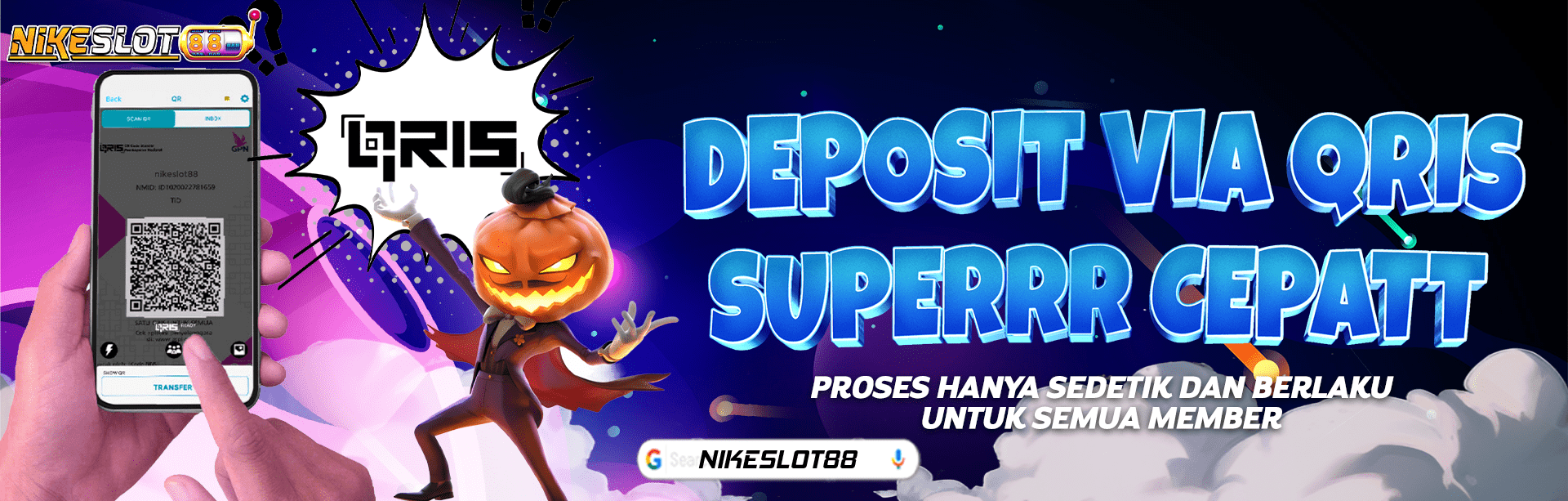 DEPOSIT QRIS NIKESLOT88