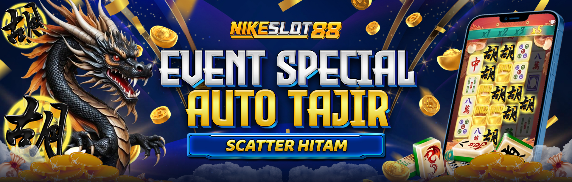 EVENT SCATTER HITAM